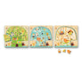 Djeco Layer Wooden Puzzle Woodland Layers
