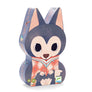 Djeco 24 Piece Puzzle Shaped Box Little Wolf