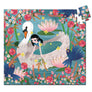 Djeco Silhouette Puzzle Lady and the Swan Scene