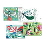 Djeco Creative Foil Pictures Collage Fireflies Cards
