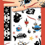 Temporary Tattoos for Kids Pirate