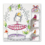 Djeco Colouring Surprise Little Door Close Ballerina