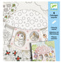 Djeco Colouring Surprise Thumbelina 3D