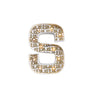 Mini Marquee Letter Light Gold & White S