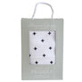Alimrose Muslin Swaddle Black Mini Crosses