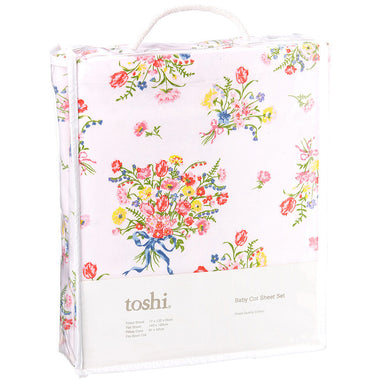 Toshi Bouquet Boori Cot Sheet Set