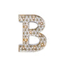 Mini Marquee Letter Light Gold & White B