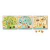 Djeco Layer Wooden Puzzle Woodland Layers