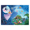 Djeco Silhouette Puzzle Fairy and the Unicorn Scene