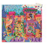 Djeco 54 Piece Puzzle Shaped Box Fairy Castle Completed