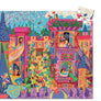 Djeco 54 Piece Puzzle Shaped Box Fairy Castle Completed