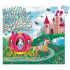 Djeco Silhouette Puzzle Princess Carriage Scene