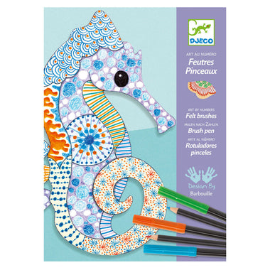 Djeco Creative Felt Motif Art Set