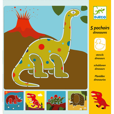 Djeco Stencils Dinosaurs