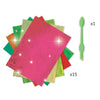 Djeco Creative Foil Pictures Collage Fireflies Foils