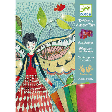 Djeco Creative Foil Pictures Collage Fireflies