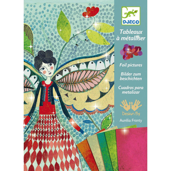 Djeco Creative Foil Pictures Collage Fireflies