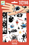 Temporary Tattoos for Kids Pirate
