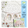 Djeco Colouring Surprise Thumbelina 3D