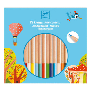 Djeco 24 Coloured Pencils