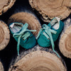 Gertrude & The King Soft Soled Baby Shoes Sneakers Forest Green