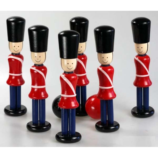 Wooden Soldier Skittles Game