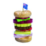 Wooden Stacking Burger Puzzle