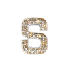 Mini Marquee Letter Light Gold & White S