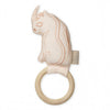 Cam Cam Copenhagen Pink Rhino Animal Rattle