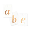 Monogram Foil Gift Tag