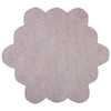 Grey Crochet Floor Rug