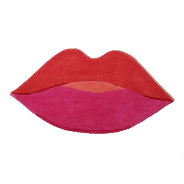 Kip & Co Wool Rug Lips