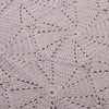 Grey Crochet Floor Rug Close