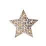 Mini Marquee Shape Light Gold & White Star