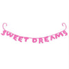 Crochet Word String 'Sweet Dreams' Room Decor